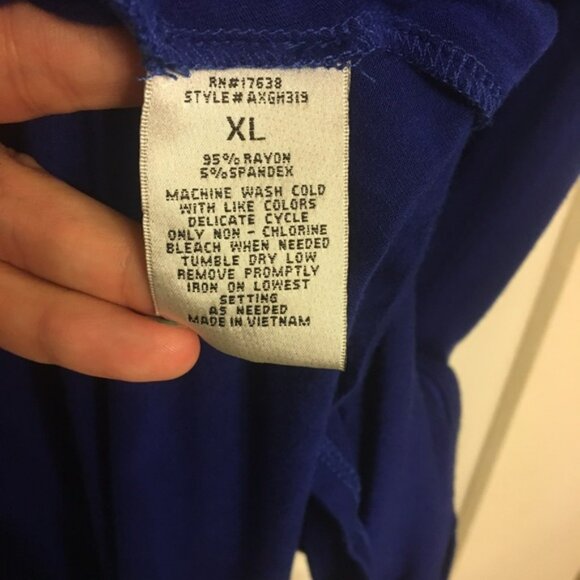 Blue Knit Sundress - Picture 3 of 4